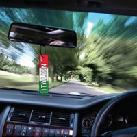 Ali Air Freshener - Deodorante per auto con targa Italian Way