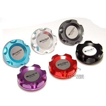 AutoStyle RACING Oil cap New car styling Fuel Tank Cap Cover Blue/red/black/silver/purple for honda fit civil...