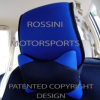 Coprisedili Auto Vauxhall Mokka BO 2 Sport Maglia Rossini Blu + Nero