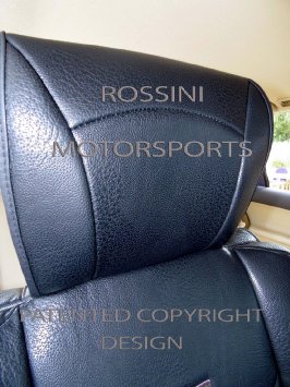 Coprisedili per Mini 1 / Cooper / S YMDX06 Rossini Motorsports PVC Similpelle Colore Nero