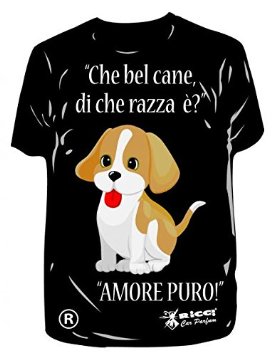 Deodorante Auto T-Shirt "Che bel cane di che razza è?"