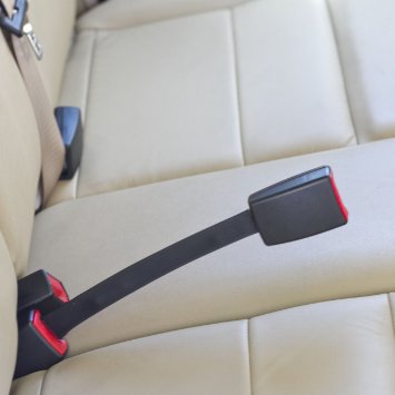 Extender della cintura di sicurezza di autoveicolo: Lunghezza cm 28 - Nero - Rigido - Larghezza della linguetta...