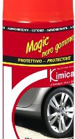 Kimicar 0490200 Magic Rinnovatore Gomma, Spray, 200 ml, Nero, Set di 1