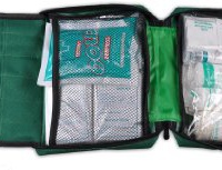Kit di primo soccorso di 90 pezzi con ghiaccio pronto uso, kit lavaggio oculare e coperta d