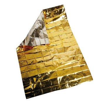 LAMPA - Coperta isotermica oro/argento - 160x210 cm