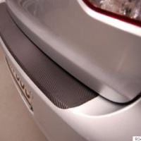 Protezione Paraurti Posteriore per Hyundai ix35, pellicola in carbonio di spessore 160 micron
