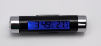 QUMOX Macchina LCD termometro di temperatura Monitor orologio Nuovo