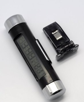 QUMOX Macchina LCD termometro di temperatura Monitor orologio Nuovo