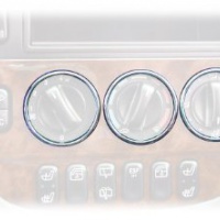 Schätz 3001202 - Anelli cromati per quadro strumenti, per Mercedes W168, W201, W163 fino a 08/01, W638