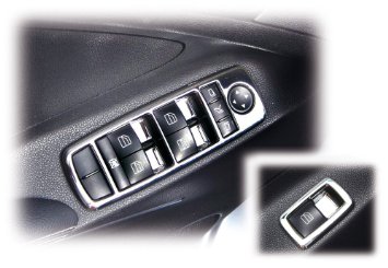 Schätz 8245034 cromato Frames per ruota anteriore elettrico interruttore per Mercedes B-Class W245