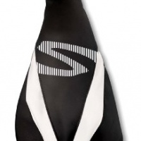 Sportex AC50692 - Cuffia leva del cambio universale con collare in lega, colore: Bianco