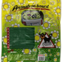 Sumex Aob150V Animal On Board - Parasole Posteriore Mucca, 100X50 cm