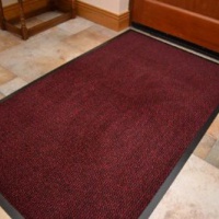 Tappetino Extra Large rosso 120 x 180cm