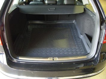Tappetino per bagagliaio antiscivolo adatto per VW Passat Variant B7 10/2010-