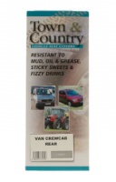 Town and Country - Coprisedile posteriore per furgone, colore: Grigio