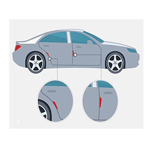 1 # Adesivi riflettenti per porta auto riflettenti / Strisce anti-sfregamento / Antivari / Strisce di protezione