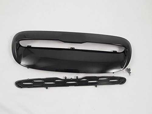 (1) ricambio nero lucido griglia di aspirazione aria Hood Vent per 01 – 06 mini Cooper R53