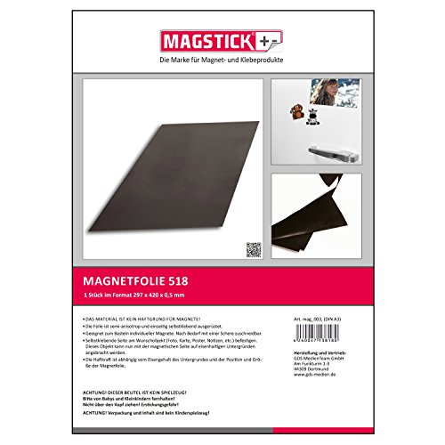 1 STK. Permaflex 518 semi Anisotrope di pellicola autoadesiva, Art. magnetico Mag _ 003, DIN A3