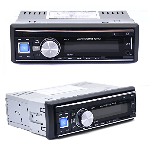 1068 1DIN 12 V auto radio stereo Player Bluetooth FM radio supporto AUX/MP3/USB/SD Card con telecomando