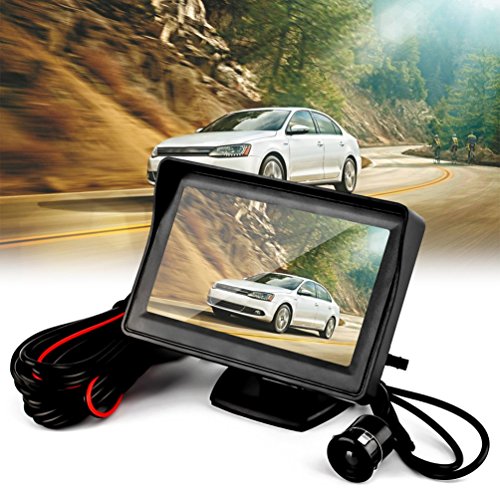 10,9 cm LCD Display auto retromarcia telecamera retrovisore + telecamera kit set