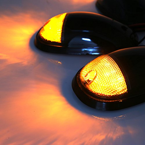 12 V affumicato LED spia camion SUV interior Car Dome Light luci tetto per Dodge RAM, Ford f-series (Amber)