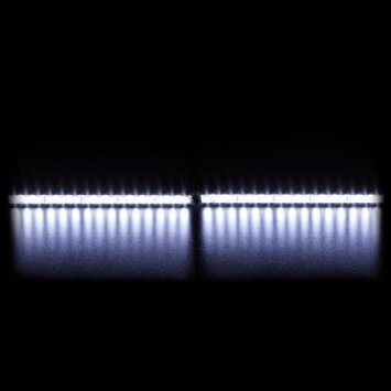 15 Led DRL bianco Auto LED Daytime Running Light intelligente Size
