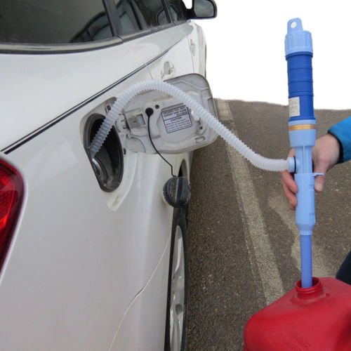 1PCS auto elettrica alimentato a batteria sifone pompa carburante diesel gas acqua sifone pompa tubo