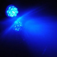 1X Blu 7 - LED T10 cuneo auto lampadine 194 168 W5W 501