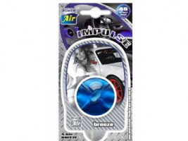 1x Potenza Air Impulse Breeza Scent Auto & Casa Appeso Membrane Deodorante Auto Profumo IM-10