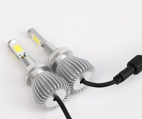 2 H11/H8/H9 6000LV LED 48 W Fog Tail Light bulbs auto DRL 6000 K bianco