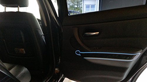 2 m bianco luce illuminazione el striscia luci al neon auto illuminazione interna