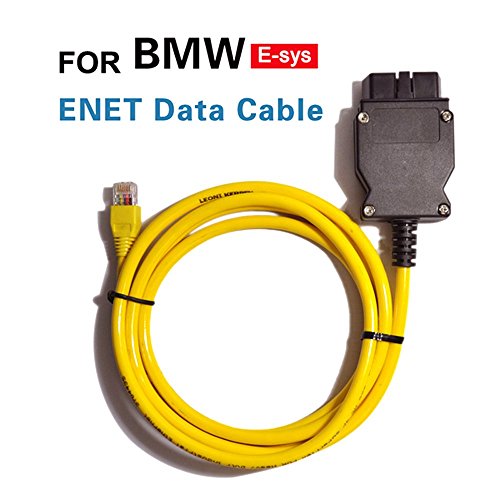 2 m Ethernet a OBD Cavo di interfaccia e di Sys ICOM Coding Serie F per BMW eNet
