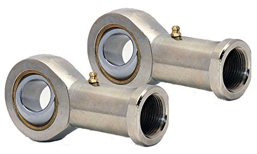 2 PCS – sikac 8 m/TSF 8, M8 x 1 Female Rod End Bearing/Rose Joint/casa comune, Bronze Lined, Right Hand Thread Economy