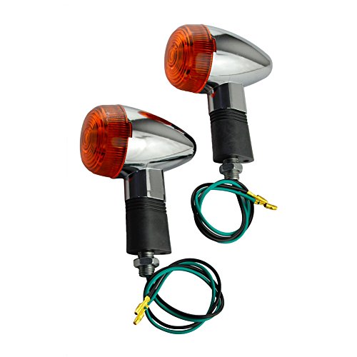 2 Pz Moto Lampadine indicatori di direzione segnale lampade lampeggiatore per Yamaha XV 535 Virago 250 500 700 750 920 1100