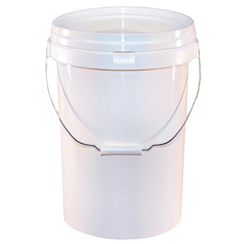 20 litri Wash Bucket & scratch Shield (blu) – Sistema di lavaggio auto secchio – Swirl free Wash & RINSE metodo – Guanto da bagno