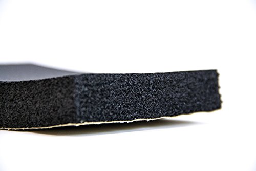20 mm nero ritardante di fiamma in schiuma a celle chiuse Sound Proofing rivestimento in materiale isolante 1 m x 3 m