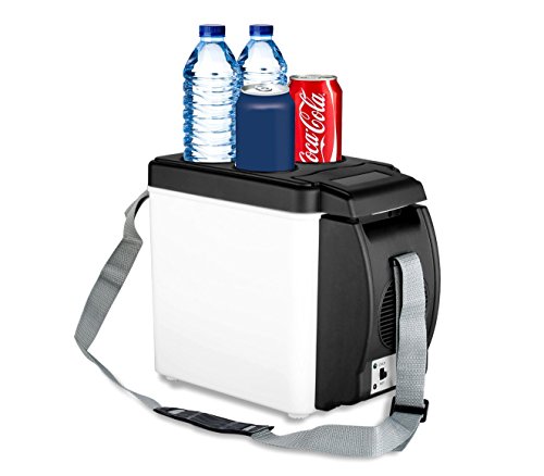 203002 Frigo portatile per auto 2 in 1 caldo e freddo 6 litri alimentazione 12 V. MEDIA WAVE store ®