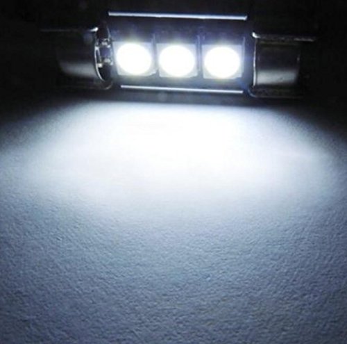 - 24 Volt – 10 X Pezzi – Xenon Bianco – estremamente Luminosa – SMD – Truck – Camion – NFZ – Illuminazione Festone Lampadina Lampada LED 24 V 7000 K Canbus Stand Luce della targa di immatricolazione/segnalazione ecc. – inion®