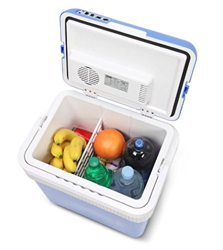 24L Coolbox Cooler caldo freddo portatile Cool box auto elettrica domestica AC e DC