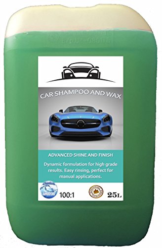 25L professionale Valeting auto shampoo con cera. Per dettagli, senza risciacquo.