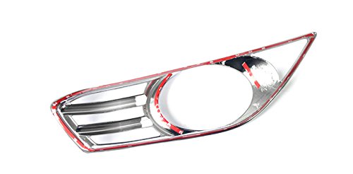 2PCS Chrome frontale fendinebbia testa Foglight lunetta di bordo per auto di Fdmd