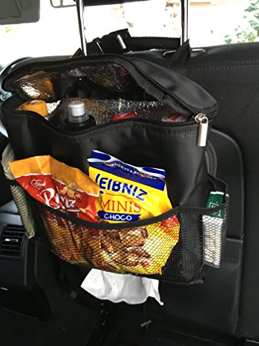 2Stück bevande Bag borsa – cartella sospesa "flacone conservazione cibo Borsa per retro sedili + – Portatovaglioli, per automobili sedile Retro – isolato – più stauram – più spazio & ordine in Auto
