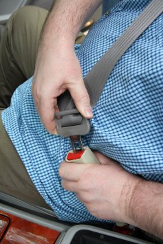 3-confezione da auto per cintura di sicurezza cintura regolabile 420 mm Nero