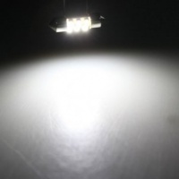 31 millimetri 6SMD festone Interni della lettura della cupola LED lampadine bianco