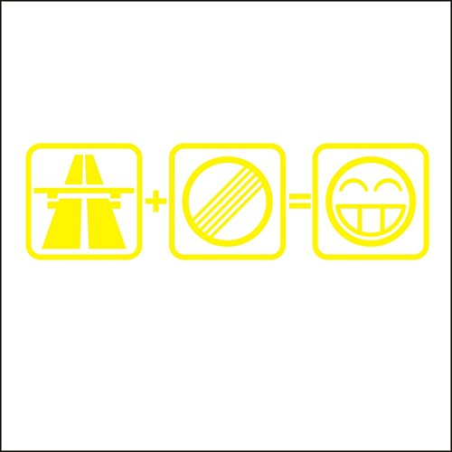 3152__Y Sticker per auto Grande viaggio ( Yellow)