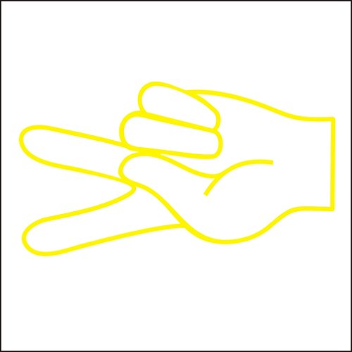 3154__Y Sticker per auto Pace ( Yellow)