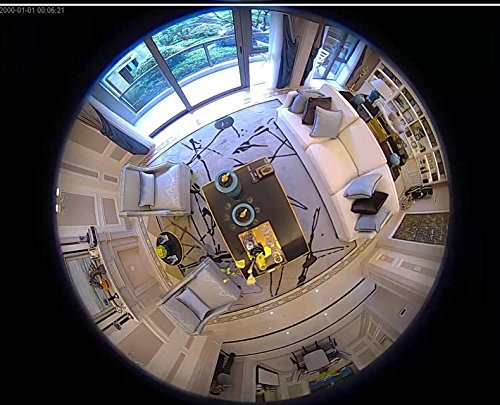 360 ° VR Panorama Fotocamera, Shinmax telecamera di video di visione notturna a infrarossi fotocamera di azione di 1080P Fisheye sfera IP Cam obiettivo Larga Full HD Plug Play rete di nuvole Mini Wifi azione sport fotocamera