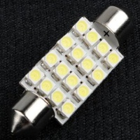 39mm 16 LED SMD Girlande- Licht-Auto -Birnen- Xenon- Weiß