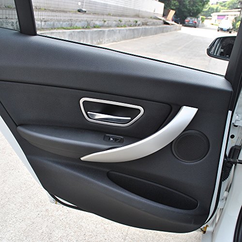 4 x 304 in acciaio INOX auto interno maniglia telaio Trim per serie 3 F30 2013 – 2017 Accessories