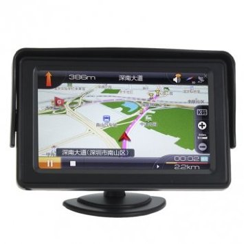 4.3 Inch LCD Car Rearview Monitor with LED Blacklight for Camera DVD